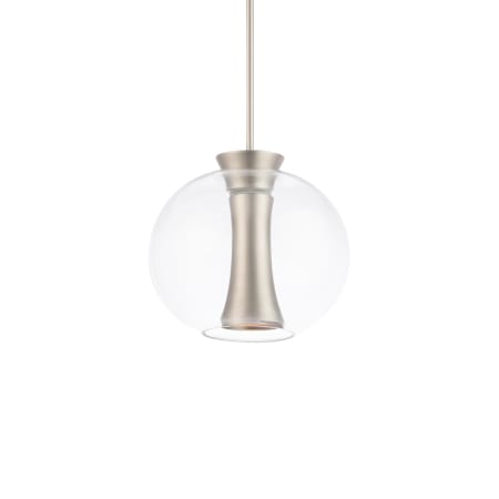 A large image of the WAC Lighting PD-41210 Brushed Nickel