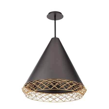 A large image of the WAC Lighting PD-45322 Black Gold
