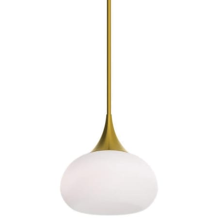 A large image of the WAC Lighting PD-51814 Brushed Brass