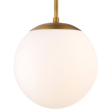 A large image of the WAC Lighting PD-52310 Aged Brass