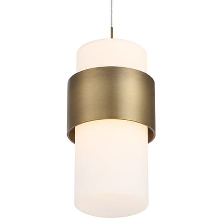 A large image of the WAC Lighting PD-68909 Aged Brass