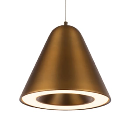 A large image of the WAC Lighting PD-72006-T24 Aged Brass