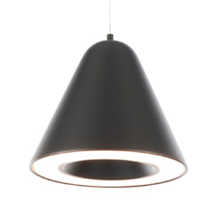 A large image of the WAC Lighting PD-72006-T24 Black