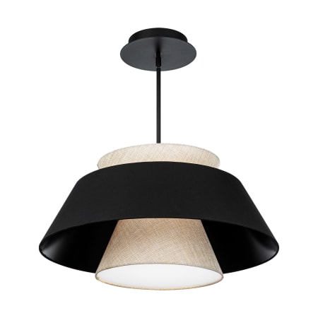 A large image of the WAC Lighting PD-75126 Black