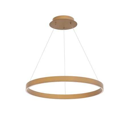 A large image of the WAC Lighting PD-81124 Aged Brass