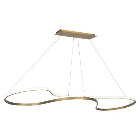 A large image of the WAC Lighting PD-83148 Aged Brass