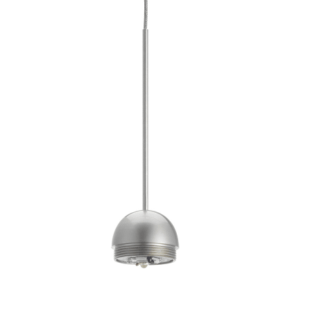 A large image of the WAC Lighting QP-LED303 Brushed Nickel