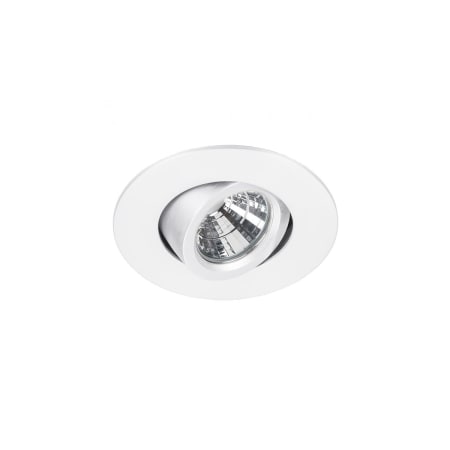 A large image of the WAC Lighting R2BRA-F9 White / 3000K