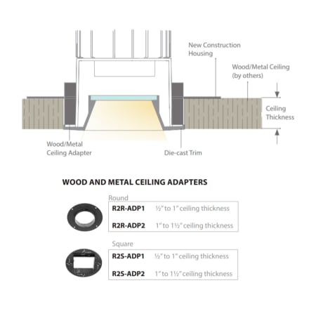 A large image of the WAC Lighting R2R-ADP2 WAC Lighting-R2R-ADP2-Features