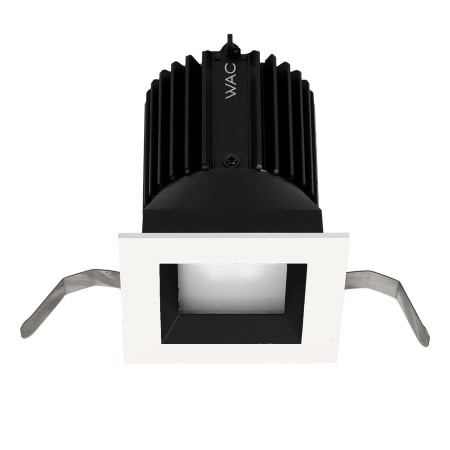 A large image of the WAC Lighting R2SD1T-F Black White / 2700K / 90CRI