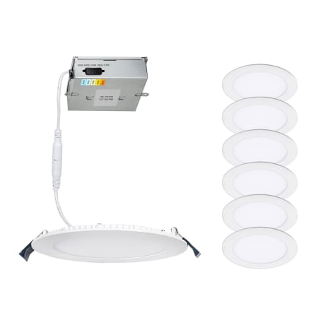 A large image of the WAC Lighting R4ERDR-W9CS-6 White