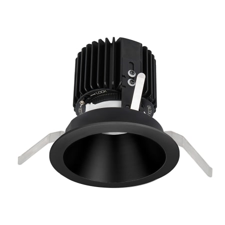 A large image of the WAC Lighting R4RD2T-F Black / 3000K / 85CRI