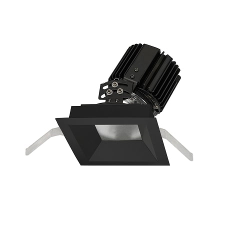 A large image of the WAC Lighting R4SAT-F Black / 3000K / 85CRI