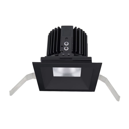 A large image of the WAC Lighting R4SD1T-S Black / 3500K / 85CRI