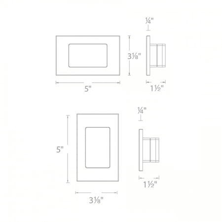 A large image of the WAC Lighting WL-LED130-AM Line Drawing