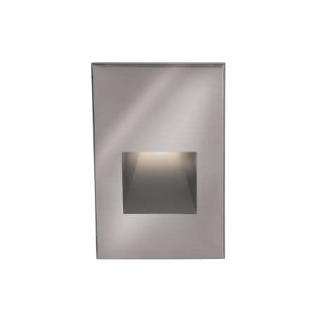 A large image of the WAC Lighting WL-LED200 Stainless Steel / Blue Lens