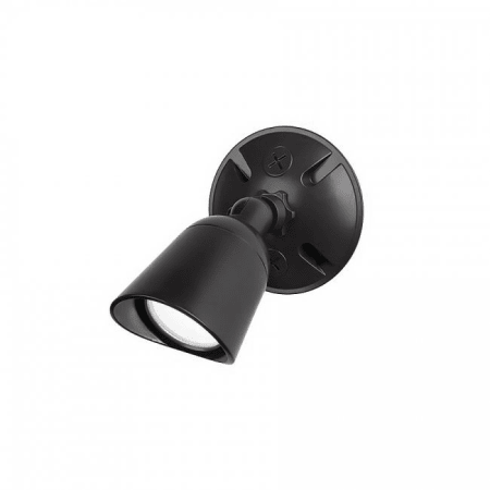 A large image of the WAC Lighting WP-LED415 Architectural Black / 5000K