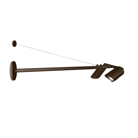 A large image of the WAC Lighting WP-LED529 Architectural Bronze / 3000K