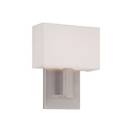 A large image of the WAC Lighting WS-13107 Brushed Nickel