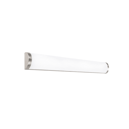 A large image of the WAC Lighting WS-180227 Brushed Nickel / 3000K