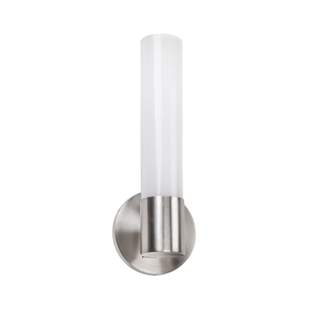A large image of the WAC Lighting WS-180414 Brushed Nickel / 3000K