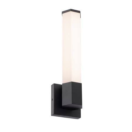 A large image of the WAC Lighting WS-230116-CS Black