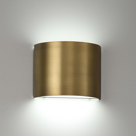 A large image of the WAC Lighting WS-30907 Grey Background