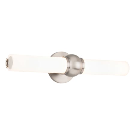 A large image of the WAC Lighting WS-35020 Brushed Nickel