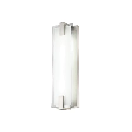 A large image of the WAC Lighting WS-57620 Brushed Nickel