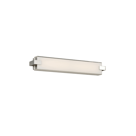 A large image of the WAC Lighting WS-79622-27 Polished Nickel