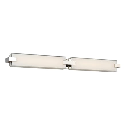 A large image of the WAC Lighting WS-79636-35 Polished Nickel