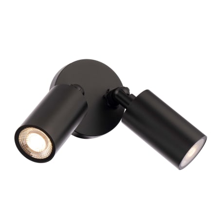 A large image of the WAC Lighting WS-W230302-30 Black