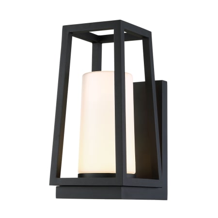Wac Lighting Ws W38714 Bk Black Hurricane Single Light 14 High A Large Image Of The Wac Lighting Ws W38714 Black