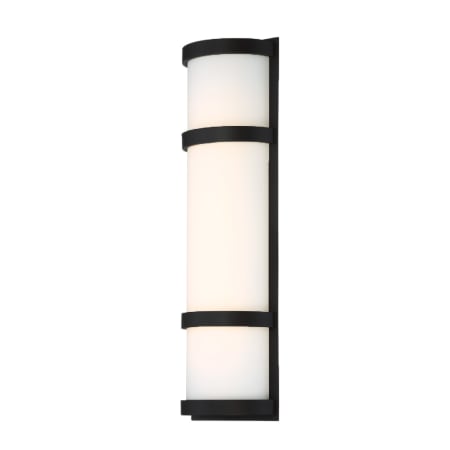 A large image of the WAC Lighting WS-W52620 Black