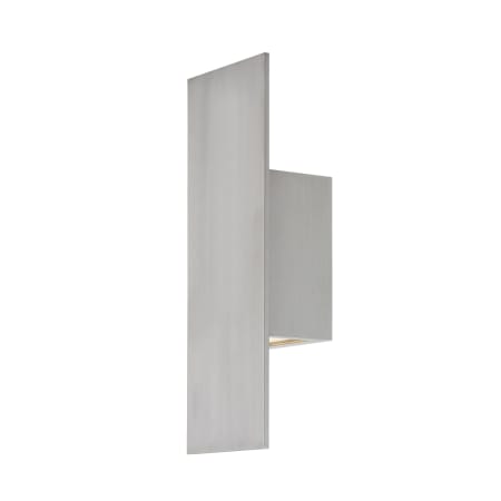 A large image of the WAC Lighting WS-W54614 Brushed Aluminum