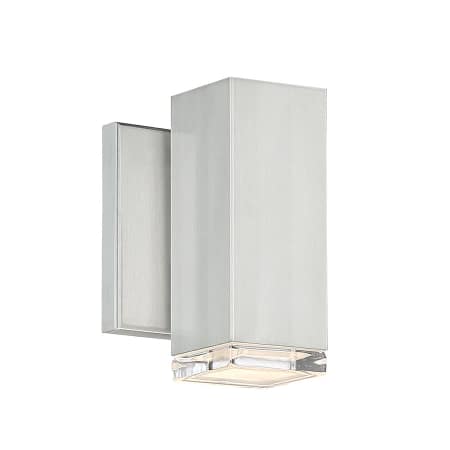 A large image of the WAC Lighting WS-W61806 Brushed Aluminum