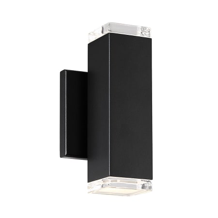 A large image of the WAC Lighting WS-W61808 Black