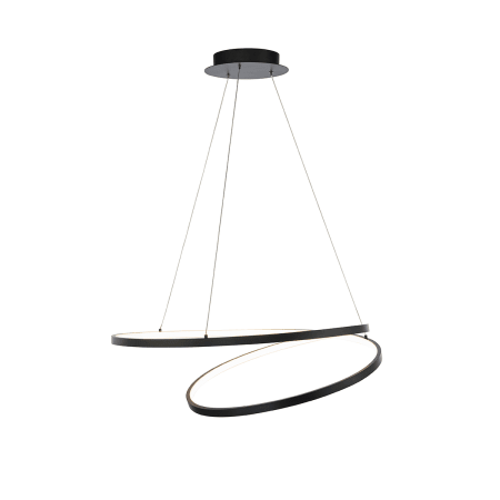 A large image of the WAC Lighting PD-83128 Black