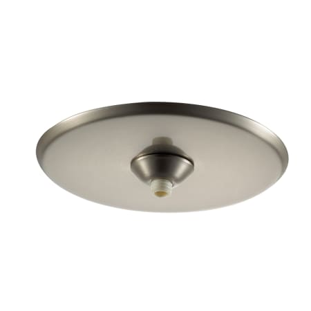 A large image of the WAC Lighting QMP-1RN-TR Brushed Nickel