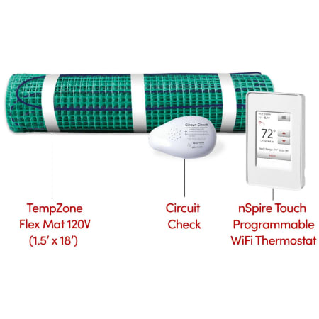 A large image of the WarmlyYours TRT120-KIT-OW-1.5x18 N/A