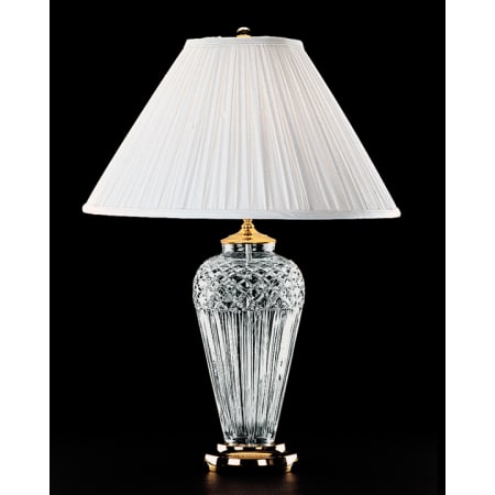 A large image of the Waterford 991-934-13 Shown in White Soft Pleat Coolie