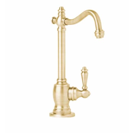 A large image of the Waterstone 1100C Polished Brass