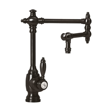 A large image of the Waterstone 4100-12 Black Oil Rubbed Bronze