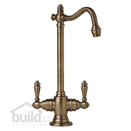 A large image of the Waterstone 1300 Distressed Antique Brass