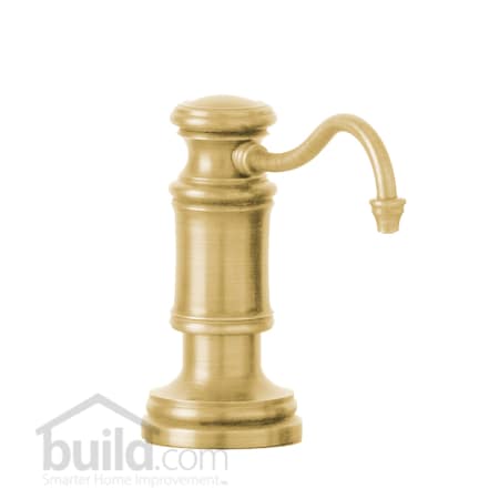 A large image of the Waterstone 4060 Polished Brass