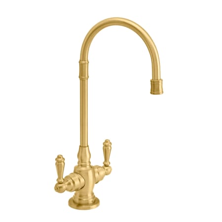 A large image of the Waterstone 1502 Satin Brass