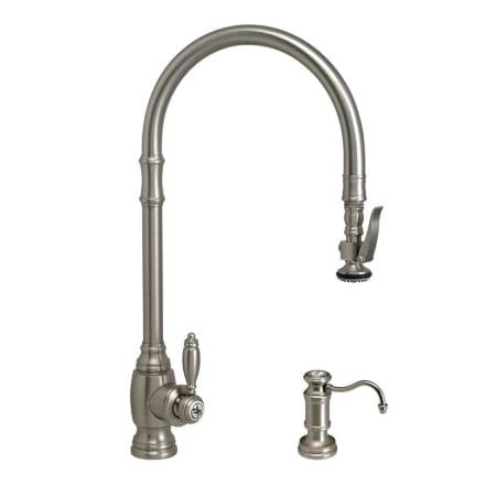A large image of the Waterstone 5500-2 Satin Nickel