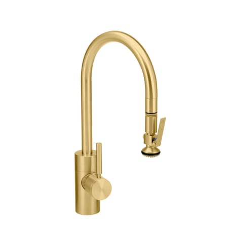 A large image of the Waterstone 5800 Satin Brass
