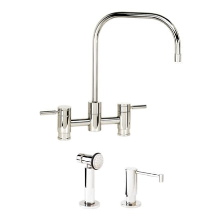 A large image of the Waterstone 7825-2 Polished Nickel