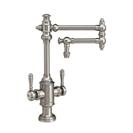 A large image of the Waterstone 8010-12 Satin Nickel